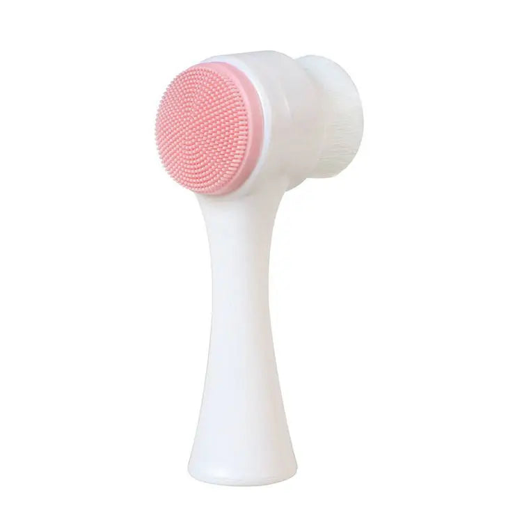 Brosse Nettoyante Visage Double Face en Silicone - LePetitChat
