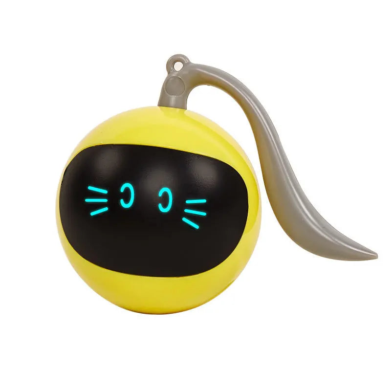 Jouets électriques intelligents pour chat, boule roulante automatique, jouets interactifs pour l'entraînement des chats, jouets pour chaton mobiles, accessoires pour animaux de compagnie - LePetitChat