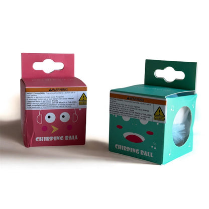 Balle Couinements Intelligente avec herbe à chat - LePetitChat