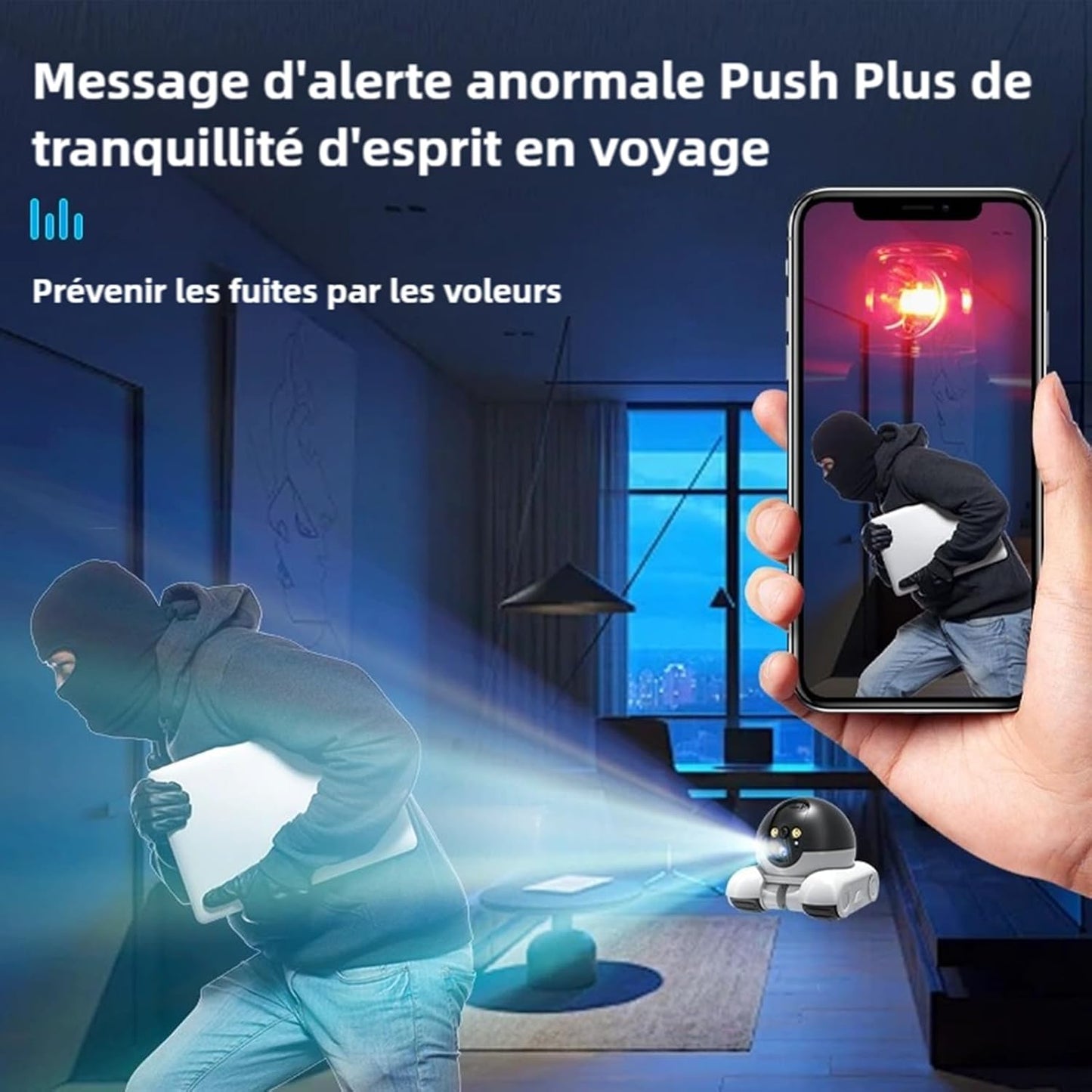 ROBOZOO – Caméra Robot 4MP Intelligente - LePetitChat