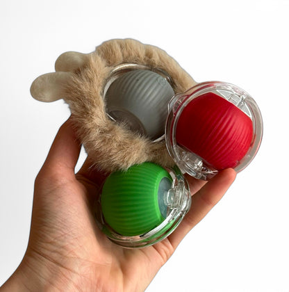 Boule lapin magique jouet chat