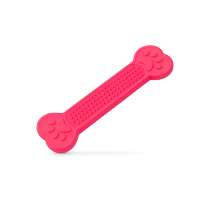 Jouet à Mâcher en Caoutchouc – Forme Os - LePetitChat