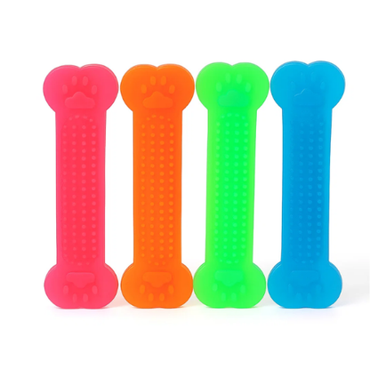 Jouet à Mâcher en Caoutchouc – Forme Os - LePetitChat