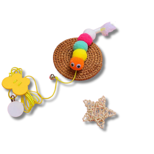 Boule à Plumes Suspendue - LePetitChat