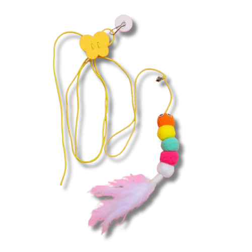 Boule à Plumes Suspendue - LePetitChat