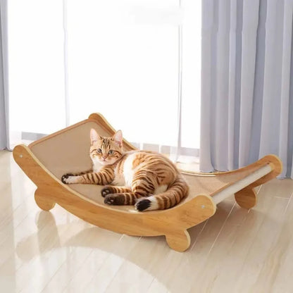 Nid Griffoir en Bois - Surface en Sisal - LePetitChat