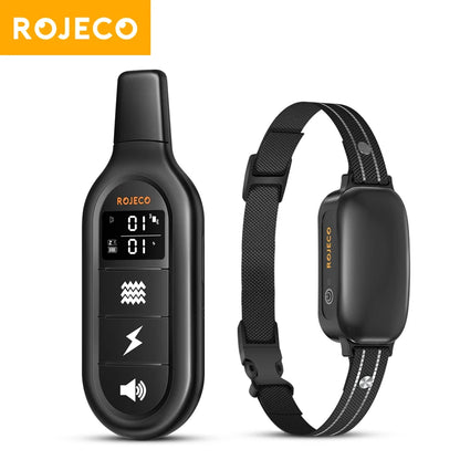 Collier de Dressage Électrique ROJECO – 1000M, Étanche IPX7, Rechargeable - LePetitChat
