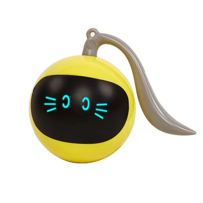 Jouets électriques intelligents pour chat, boule roulante automatique, jouets interactifs pour l'entraînement des chats, jouets pour chaton mobiles, accessoires pour animaux de compagnie - LePetitChat