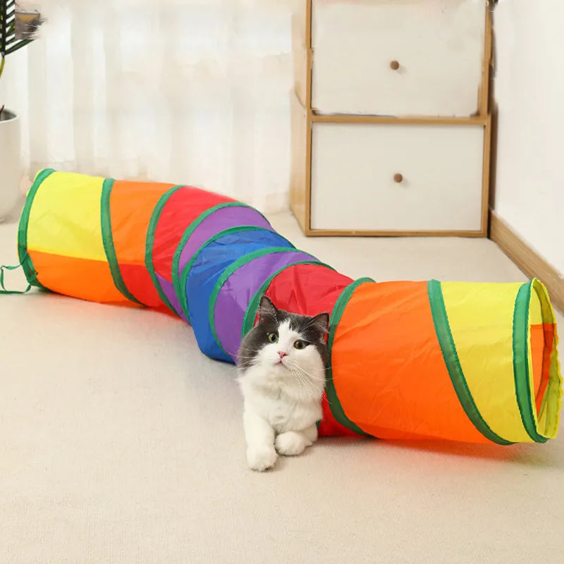 Tunnel de Jeu Pliable en polyester - LePetitChat