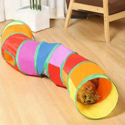 Tunnel de Jeu Pliable en polyester - LePetitChat