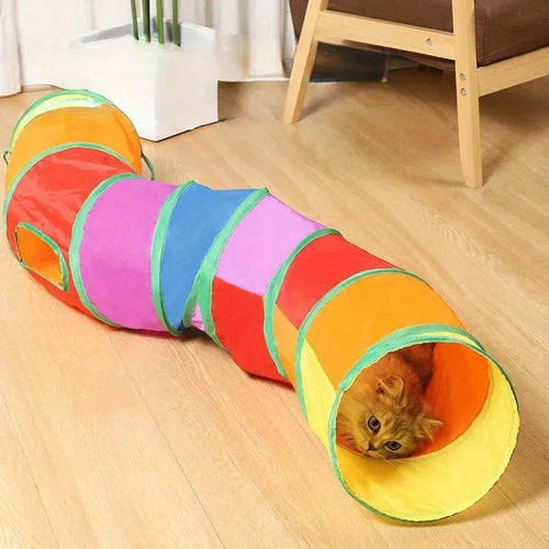 Tunnel de Jeu Pliable en polyester - LePetitChat