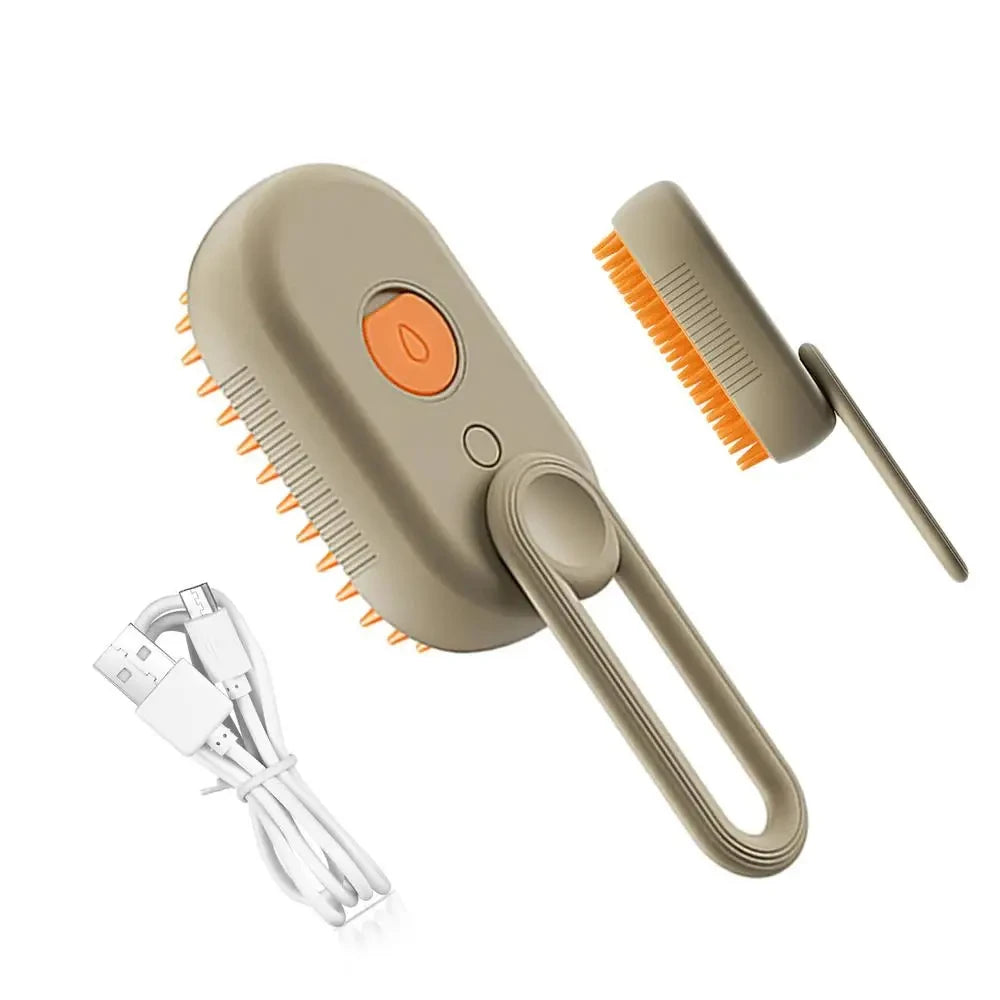Brosse Vapeur 3-en-1 pour Animaux - LePetitChat