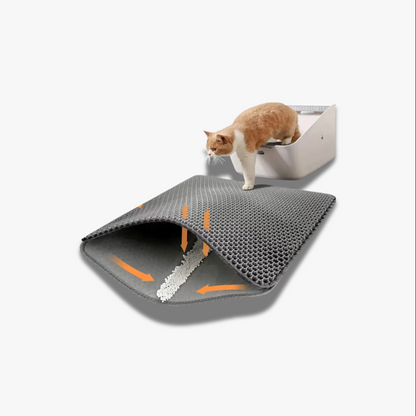 Tapis de Litière pour Chat – Antidérapant, Résistant et Facile à Nettoyer - LePetitChat