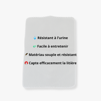 Tapis de Litière pour Chat – Antidérapant, Résistant et Facile à Nettoyer - LePetitChat