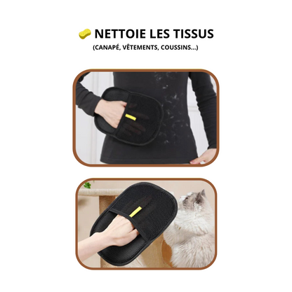 Gant Anti-Poils Statique - LePetitChat
