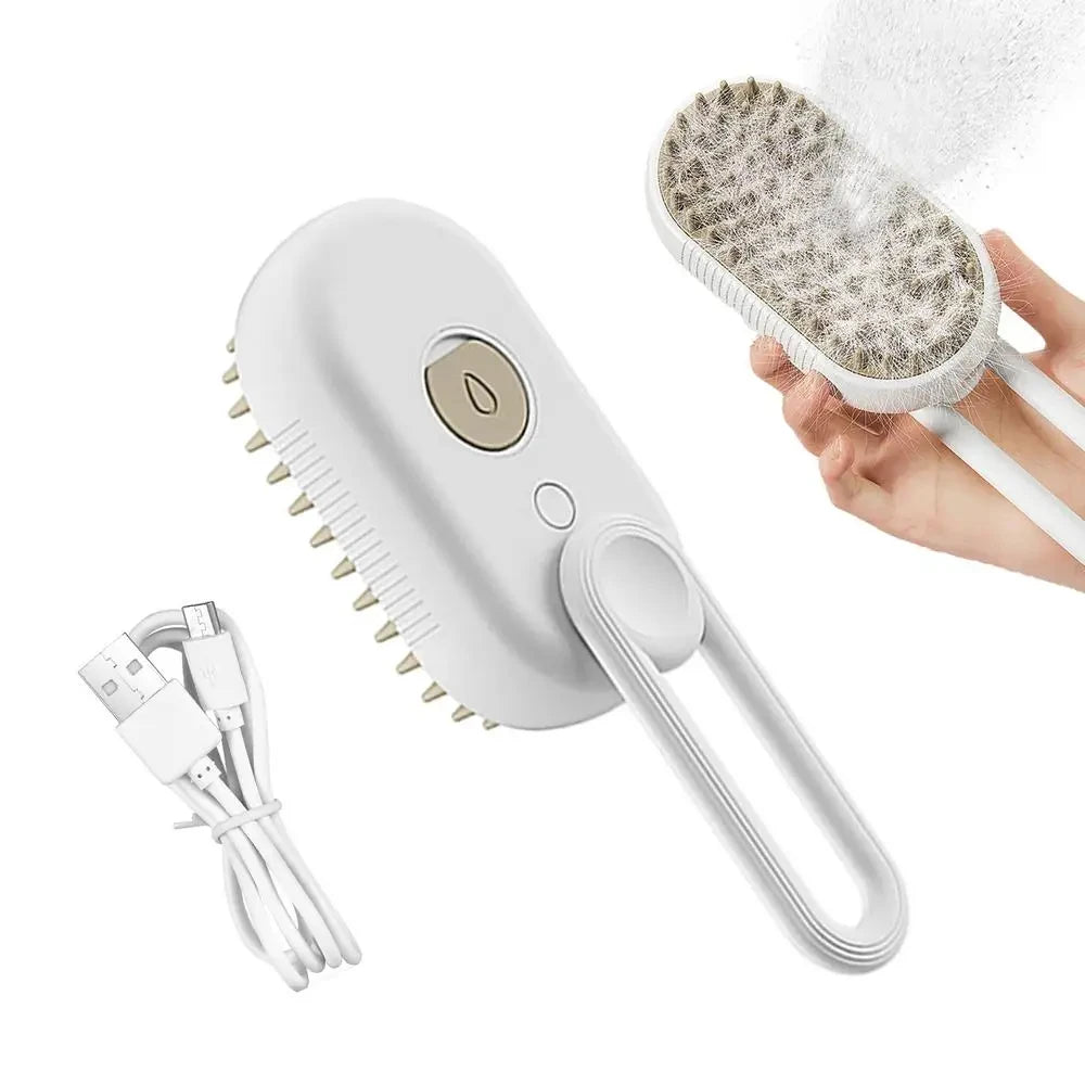 Brosse Vapeur 3-en-1 pour Animaux - LePetitChat