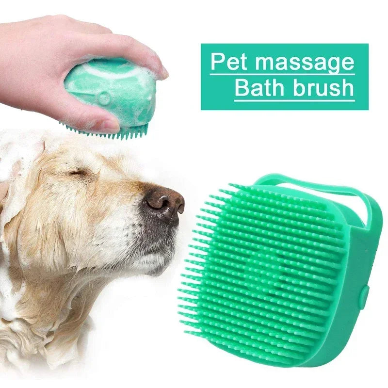 Brosse de bain 2-en-1  – Distributeur de shampooing - LePetitChat